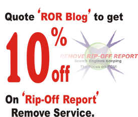 Remove rip off report, rip off report removel, cheap rip off report removel